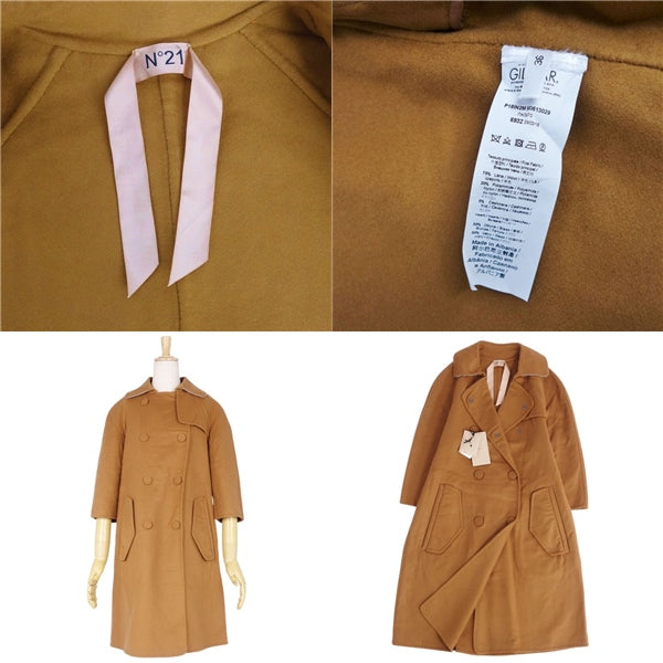 Numeroventuno N°21 Coat Longcoat Cashmere Wool Landless Out  36 (S size equivalent) Brown