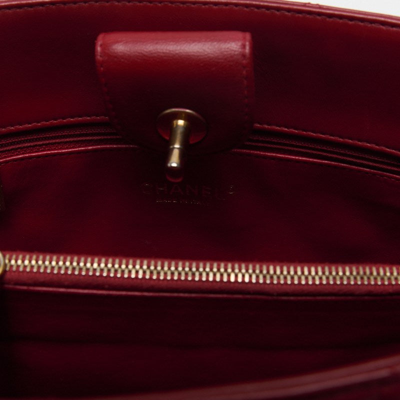 CHANEL/Chanel Matrasse Decacoco Turnlock Double Chain Shoulder  Red   Shoulder Bag  Shoulder Bag Hybrid 【 Ship】 Ladies Shoulder  Online