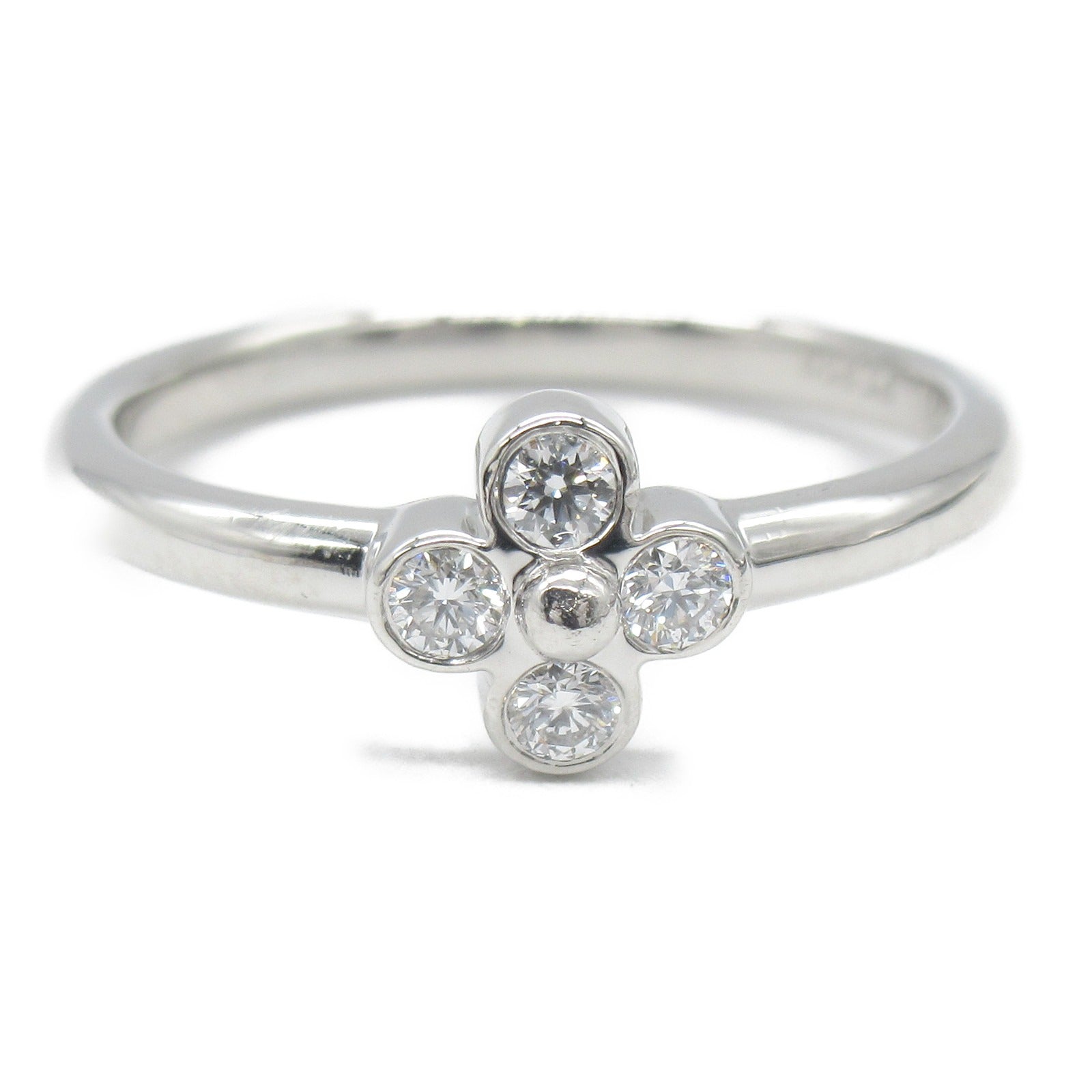 Tiffany TIFFANY&amp;CO Beezel Diamond Ring Ring Jewelry Pt950 Platinum Diamond  Clearance