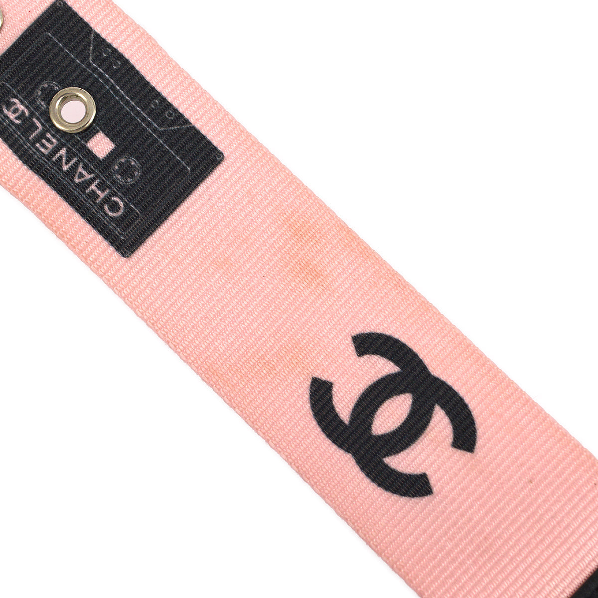 Chanel Cassette Tape Belt Pink 04P 