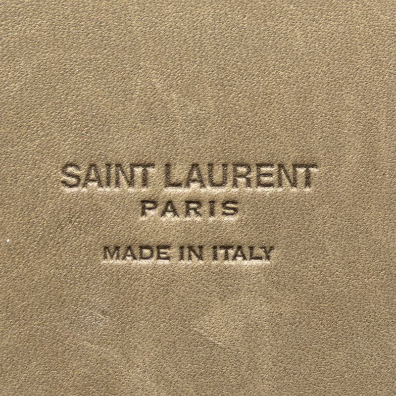 Sun-Laurent Monogram Kia  Shoulder Bag 634818 Gr Curly Leather  Saint Laurent