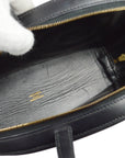 Hermes 1996 Black Box calf Colimacon Handbag