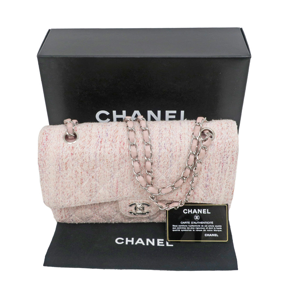 Chanel 25 W Flap Chain Shoulder Bag Tweed Shoulder Shoulder Shoulder Shoulder Shoulder Shoulder Shoulder Shoulder Shoulder
