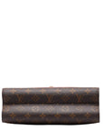 Louis Vuitton Monogram Victoria Chain  Shoulder Bag M41731 Brown Series Red PVC Leather  Louis Vuitton