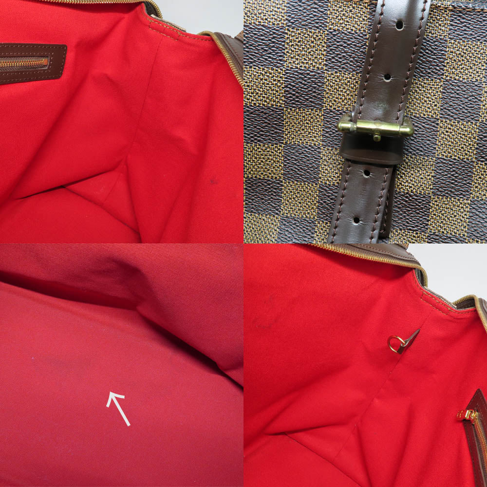 Louis Vuitton Louis Vuitton Damier Chelsea N51119 Evelyn Shoulder Bag Brown Leather  Unisex