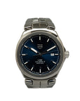 Tag Heuer Heuer Link Caliber 5  WBC2112.BA0603 Automatic Rolling Blue  Dial Stainless Steel Men TAG Heuer
