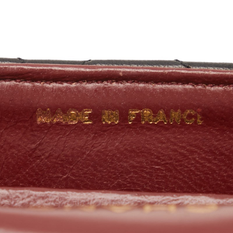 Chanel Mini Matrasse Coco Chain Shoulder Bag Black G   CHANEL