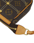 Louis Vuitton 2007 Monogram Rivet Pochette Accessoires Handbag M40141