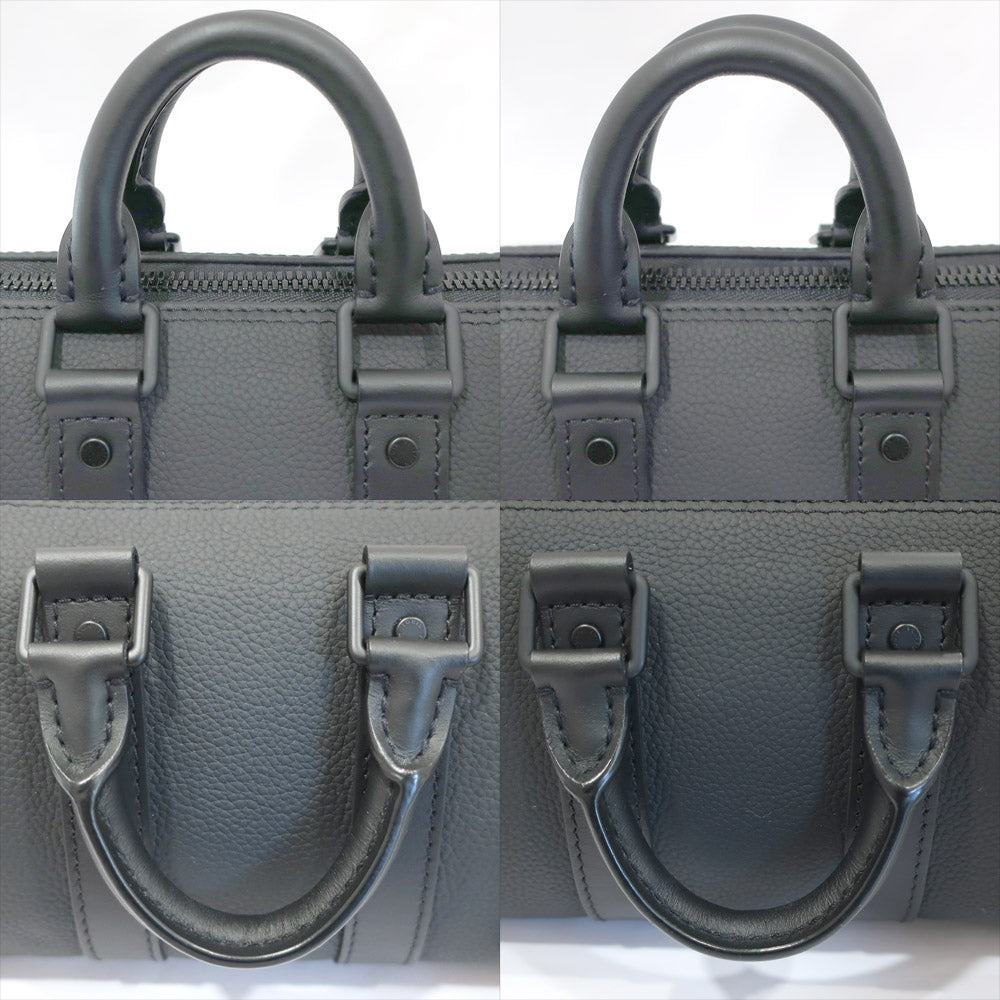 Louis Vuitton Keepall XS Aerogram M80950 2w Shoulder Bag Black Black Black G   Box  Bag