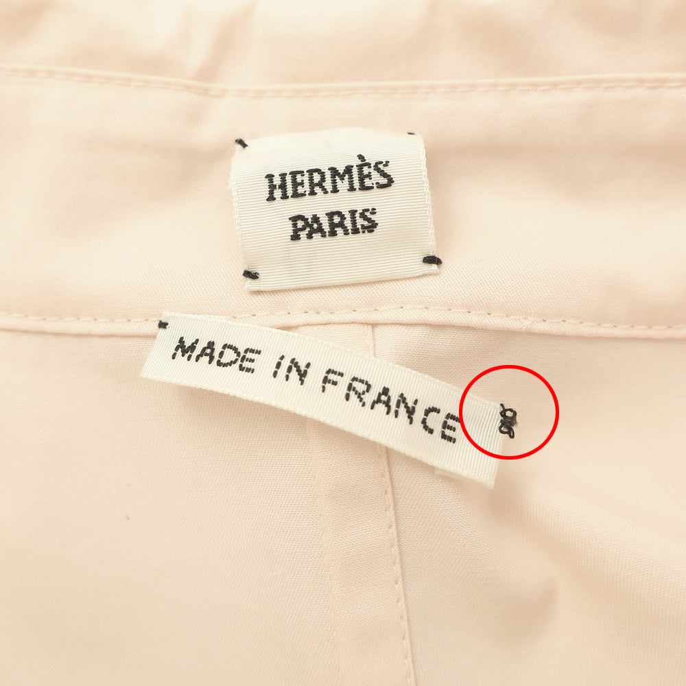 Hermes   Size 36 Cotton 2E0609D4 Pink Clothes Apparel Clothes Women