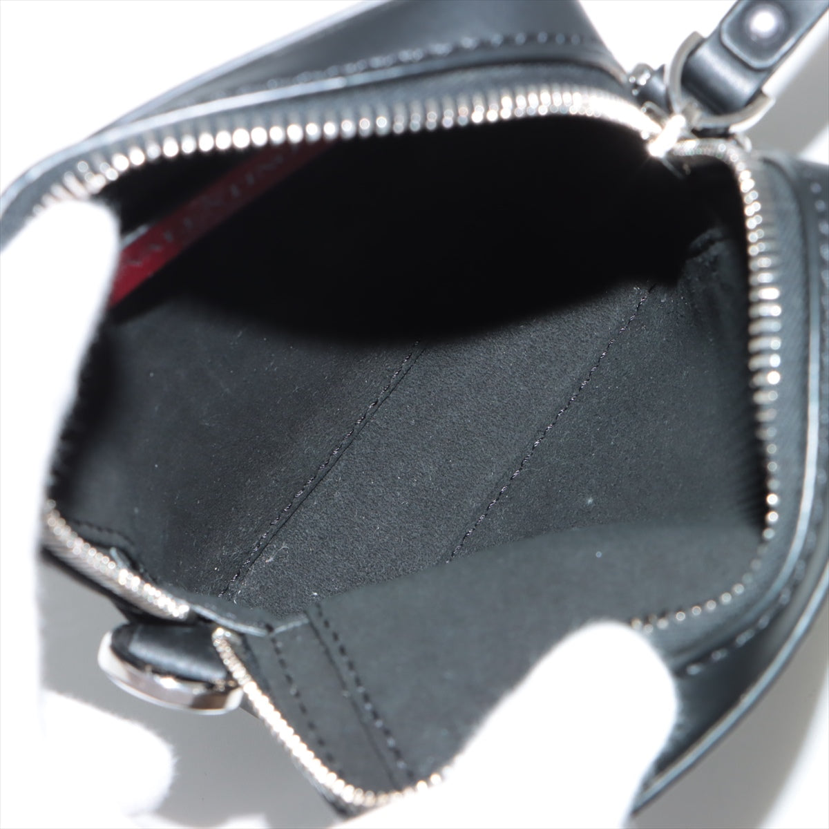 Valentino VLTN Leather Shoulder Bag Black