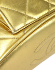 Chanel 1994 Gold Lambskin Duma Chain Backpack Large