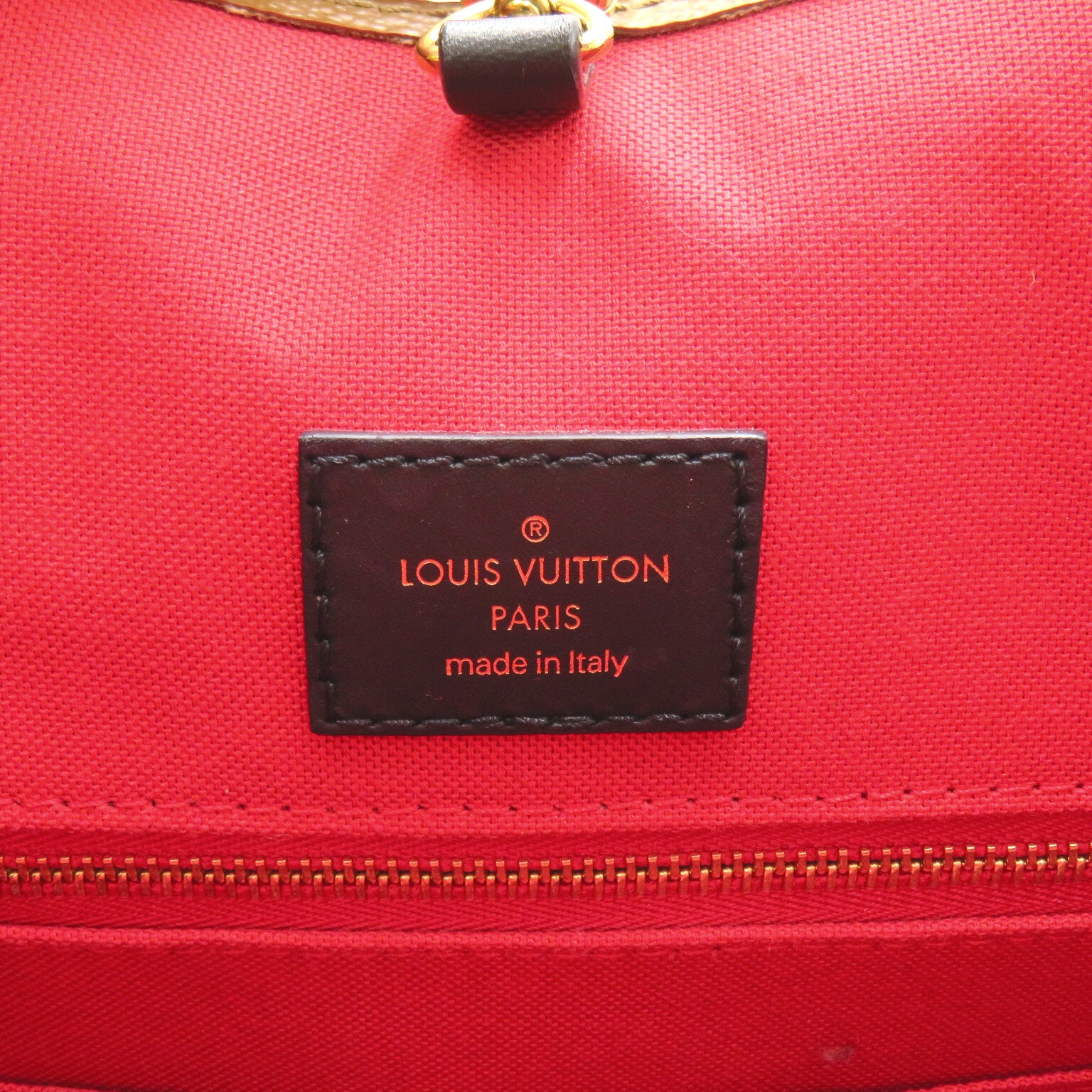 Louis Vuitton On The Go MM Tote Bag Tortoise Bag PVC Coated Canvas Monogram Giant Reversee  Brown  M45321