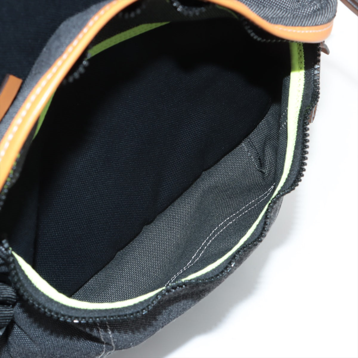 Loewe Iroevenechere Canvas  Leather Backpack/Rucks Black × Grey