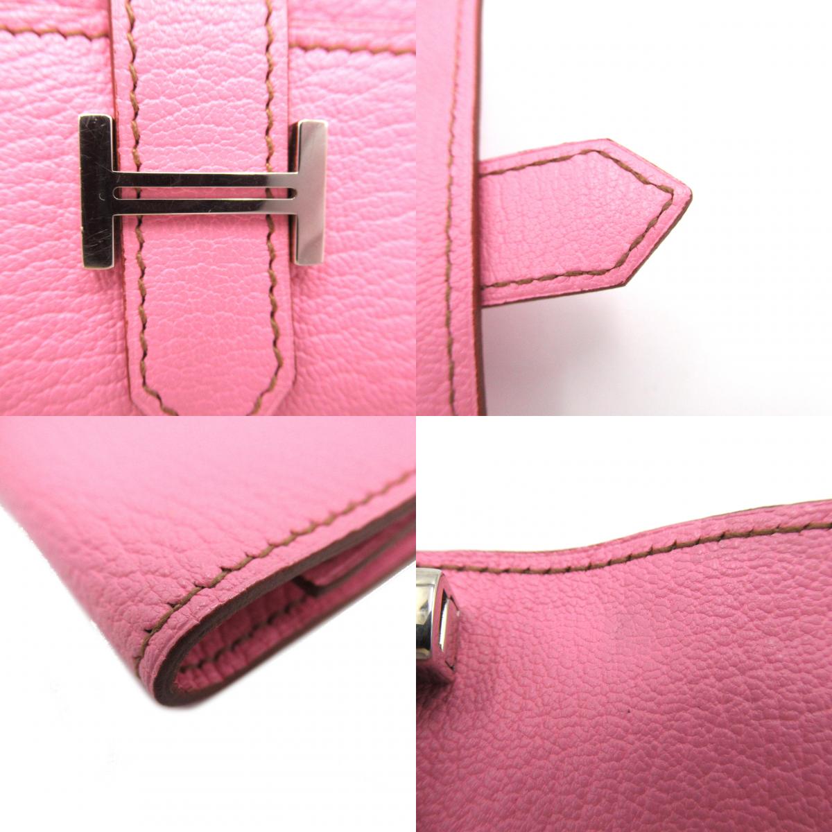 Hermes Hermes  Keycase 6  Keycase Accessories Leather Sheet  Pink Series