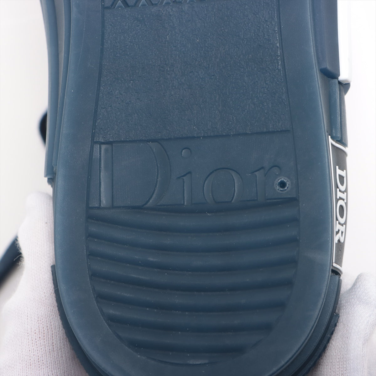 Dior Obrick Laver Highcut Sneakers 41  Navy DC0322