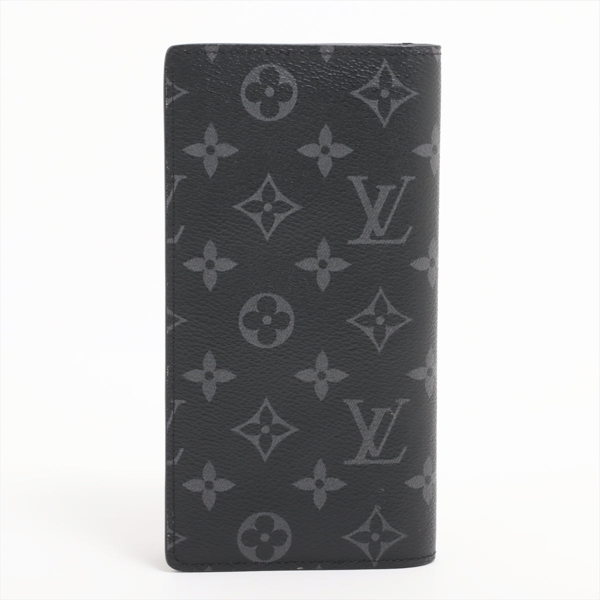Louis Vuitton Monogram Portefolio Brother M61697 Black Long   Wallet