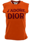 Christian Dior Fall 2002 J'Adore Dior tank top 