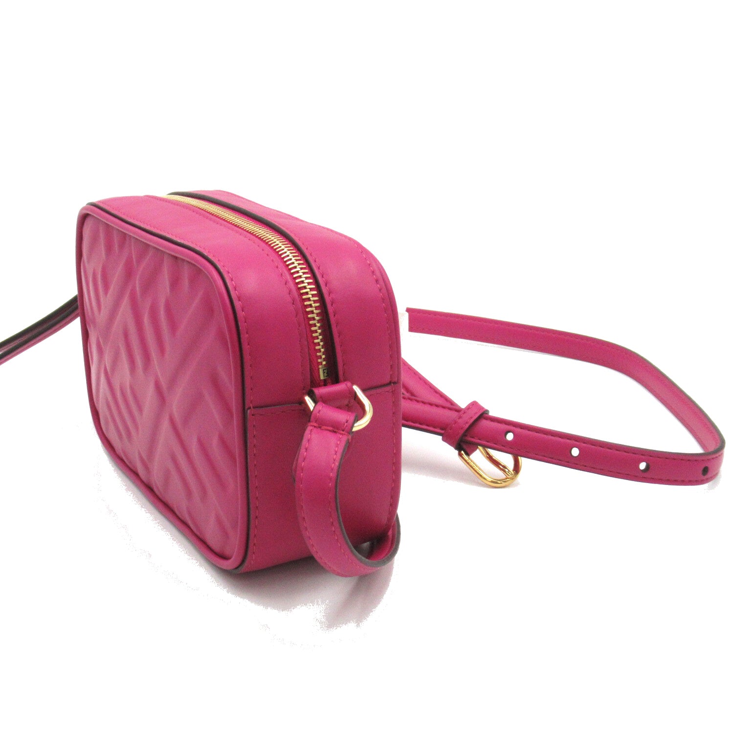 Fendi Fendi Camera Mini Shoulder Bag Shoulder Bag Leather  Pink 8BS077ANWTF1MQA