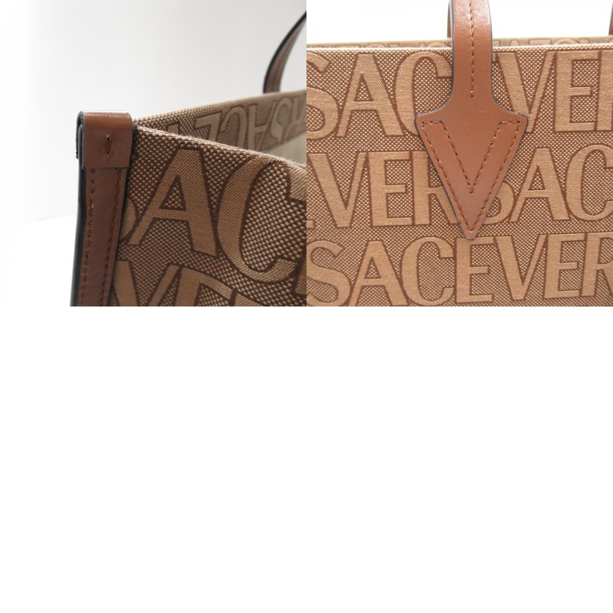 Versace 2w Bag Bag Bag Bag Cotton   Brown 10089131A079512N24V