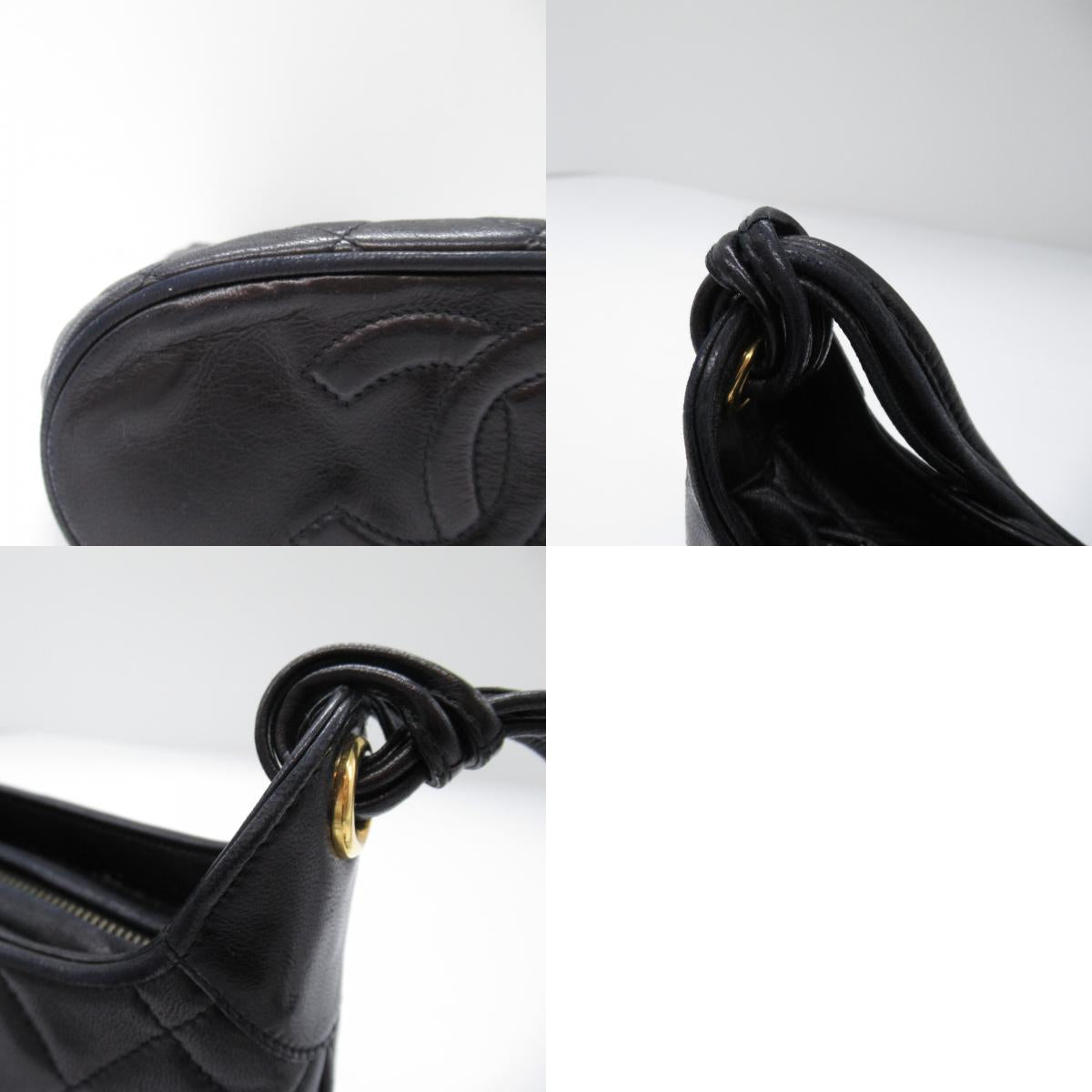 Chanel Chanel Shoulder Bag  Fringes Shoulder Bag   Black