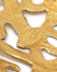 Chanel 1990 Brooch Pin Gold 1204
