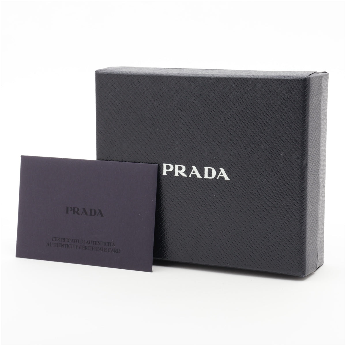 Prada Saffiano 2MN077 Leather Money Clipper Black Clip Axis Slow Slow, Out  the Body,  Lucky