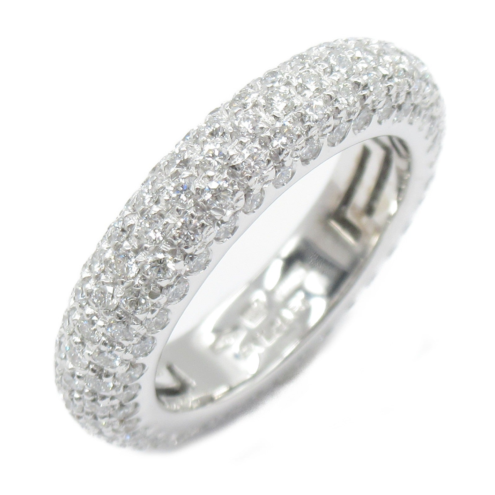 Bulgari BVLGARI Pavedian Ring Ring Ring Jewelry K18WG (White G) Diamond  Clearance