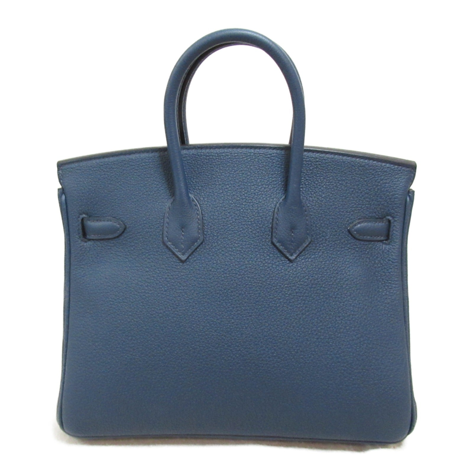 Hermes Birkin 25 Bridgestone Handbag Handbag Handbag Leather Togo  Blue