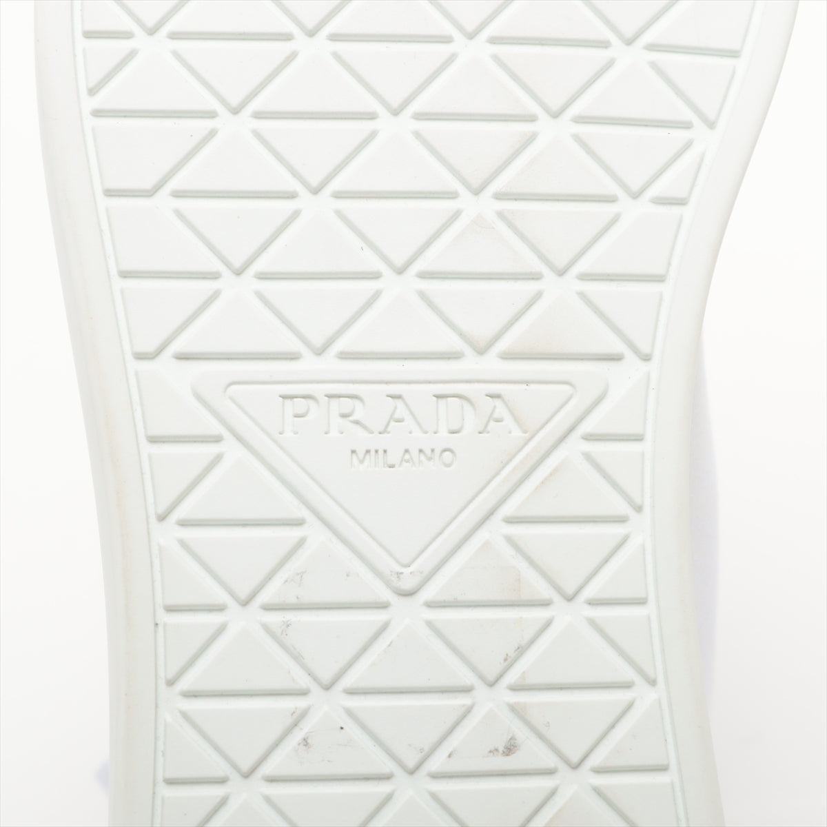 Prada Canvas 6 1/2  White 2TG177 Pointed to