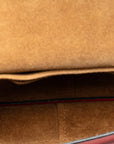Loewe Mini Gate Shoulder Bag 321.12.U62 Red Leather  LOEWE