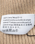 Loewe Anagram  Cap Wool Beige