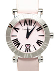 Tiffany Atlas  Z1300.11.11A31A41A Quartz Pink Dial Stainless Leather  TIFFANY&Co