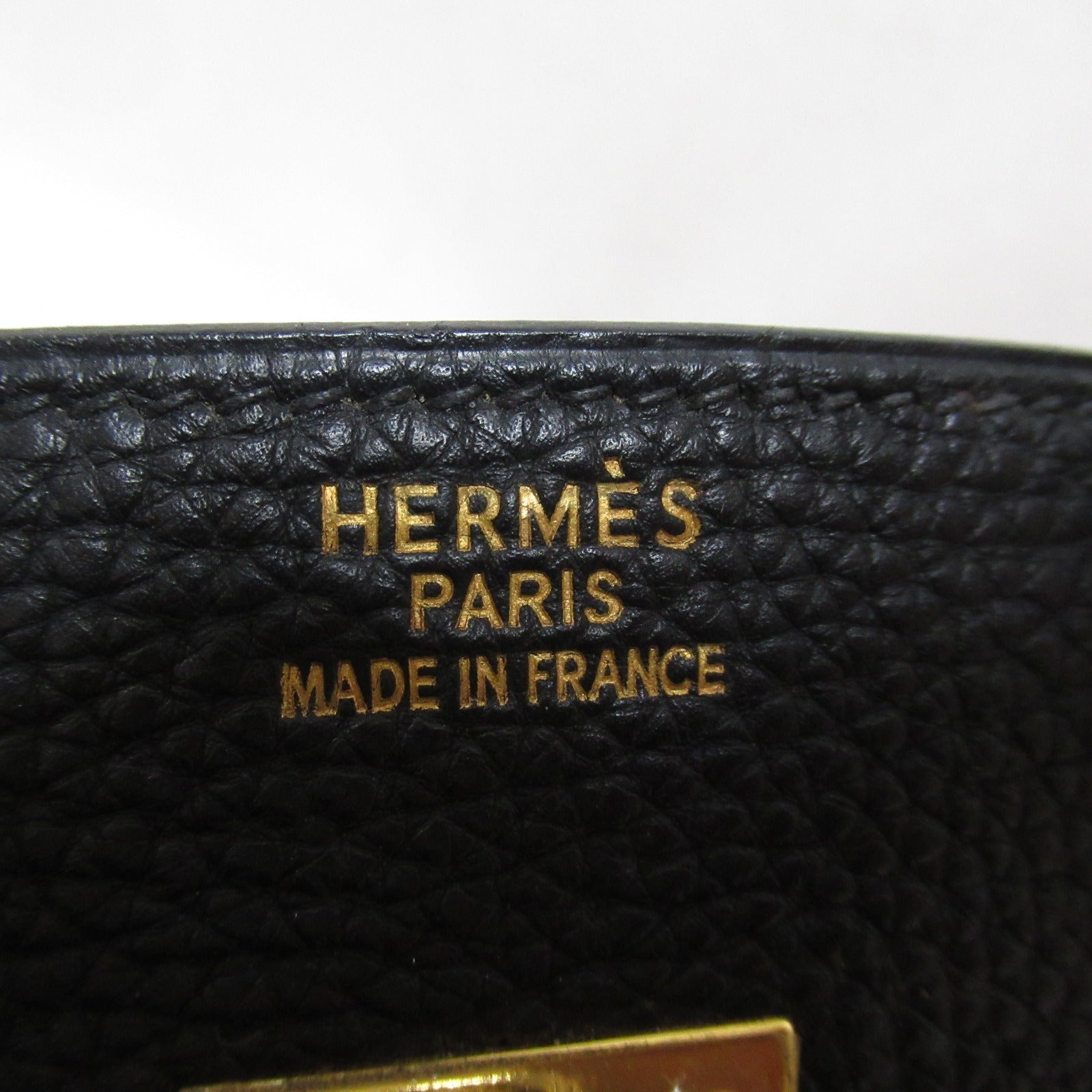 Hermes Birkin 35 Black Handbag Handbag