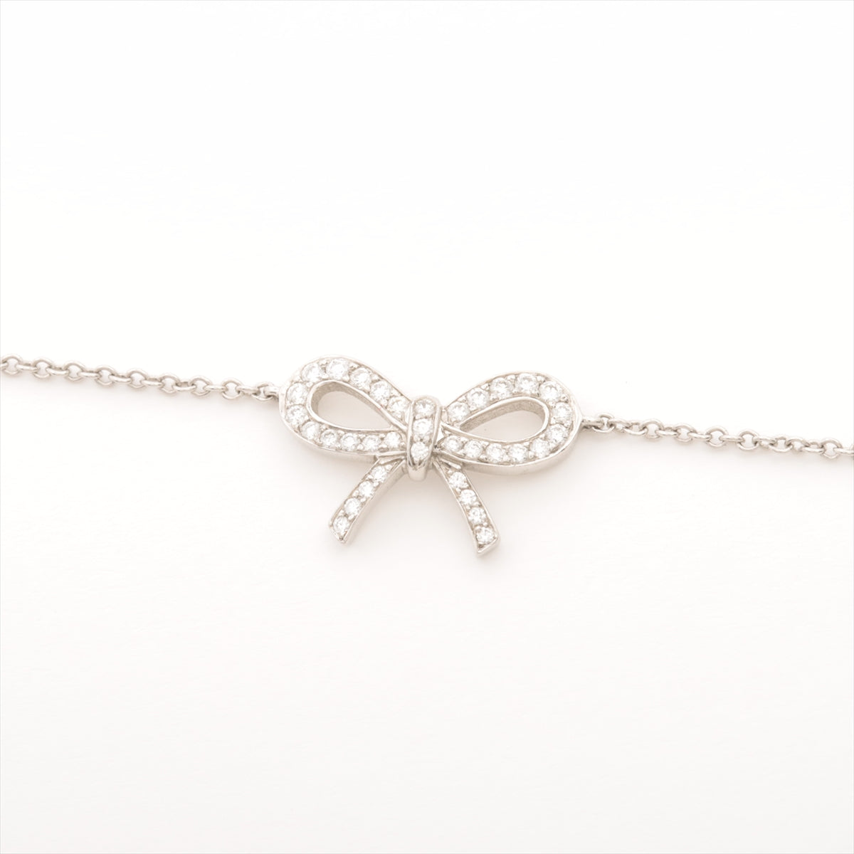Tiffany Bowie Diamond Bracelet Pt950 2.4g