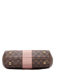 Louis Vuitton Bond Street Handbag 2WAY N64417 Brown Magnolia Pink PVC Leather  Louis Vuitton