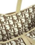 Christian Dior Ivory Saddle Handbag