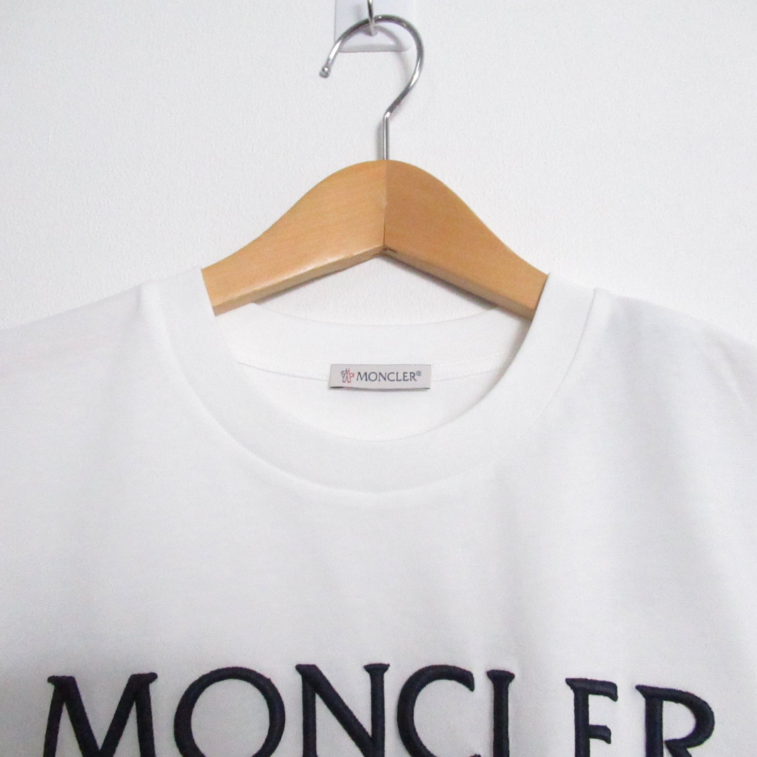 Moncler MONCLER  Half-Hand   Tops Cotton  White 8C00006829HP037M