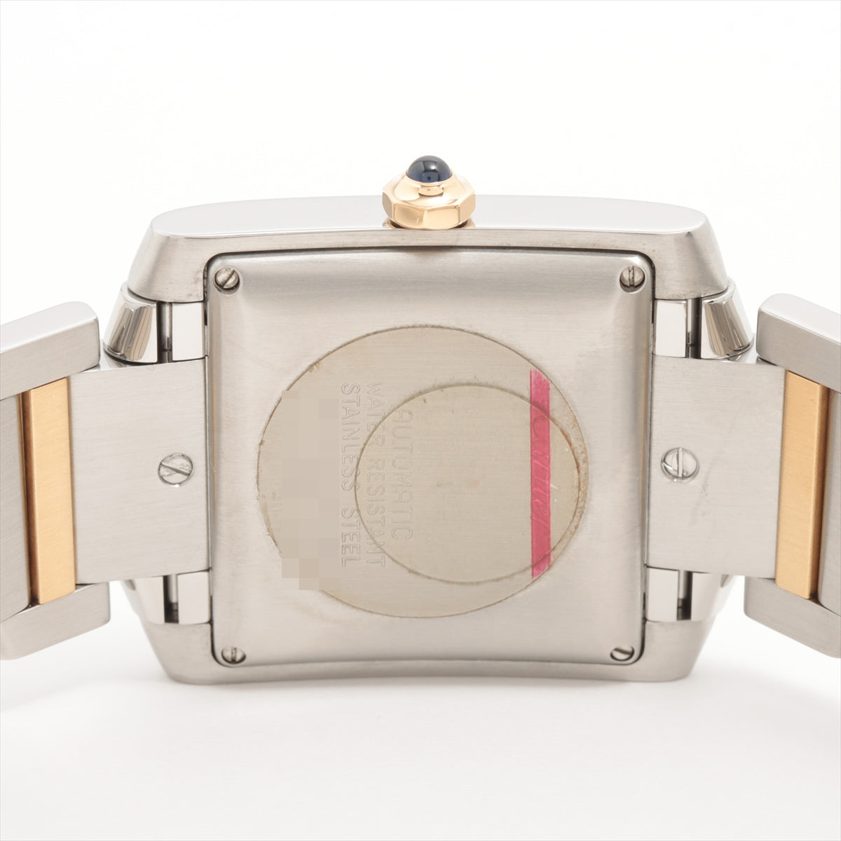 Cartier Tank Franchise W51005Q4 SSYG AT Silver  Disc