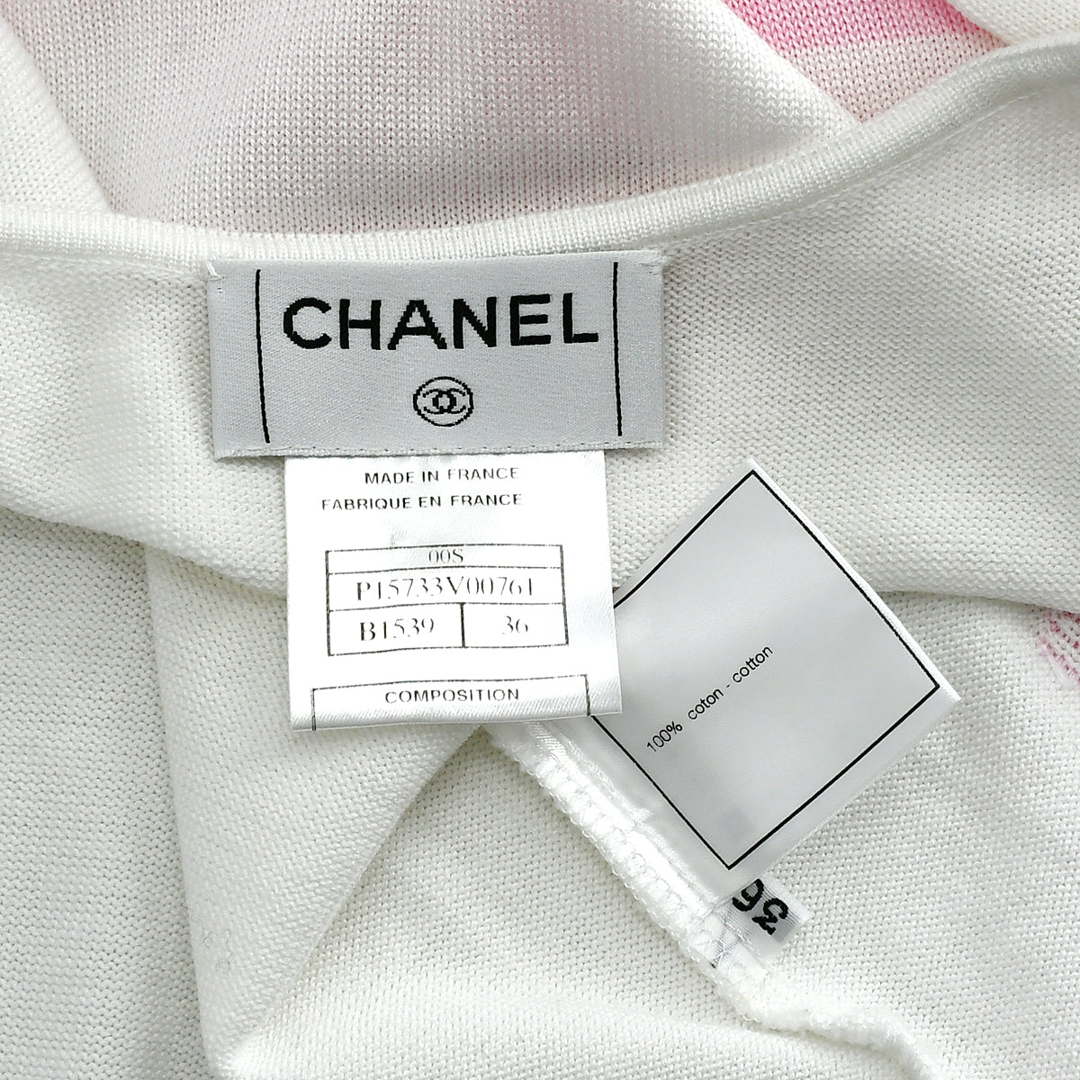 Chanel Vest Jacket White 00S 