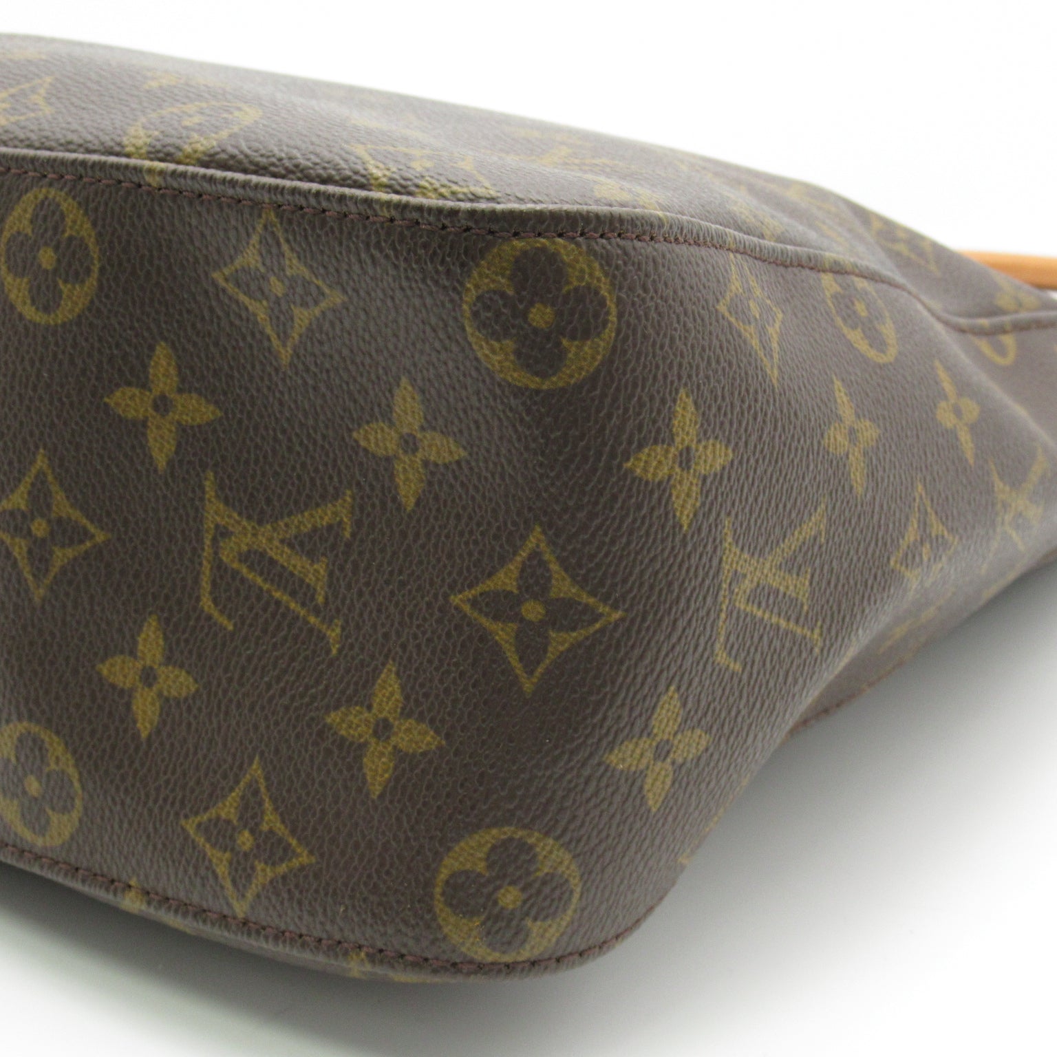 Louis Vuitton Loo Shoulder Bag Shoulder Bag PVC Coated Canvas Monogram  Brown M51145