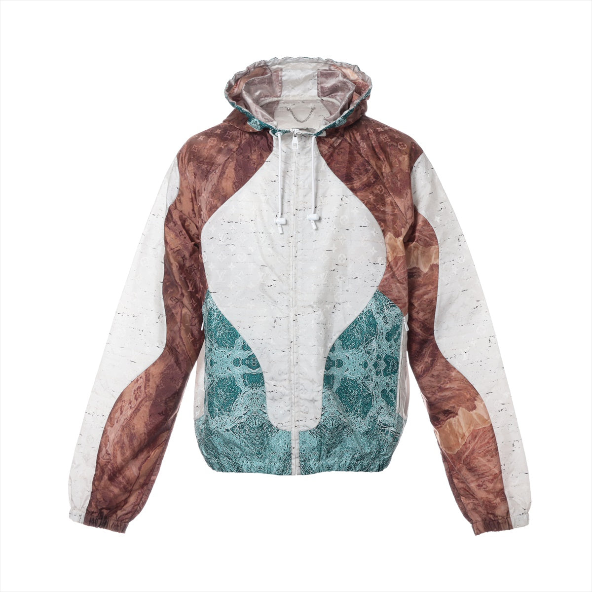 Louis Vuitton 21AW Nylon Nylon Jacket 52 Men Multicolor RM212 Monogram Marble Window Breaker
