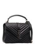 Saint Laurent College Handbag 2WAY 428056 Black Leather  Saint Laurent