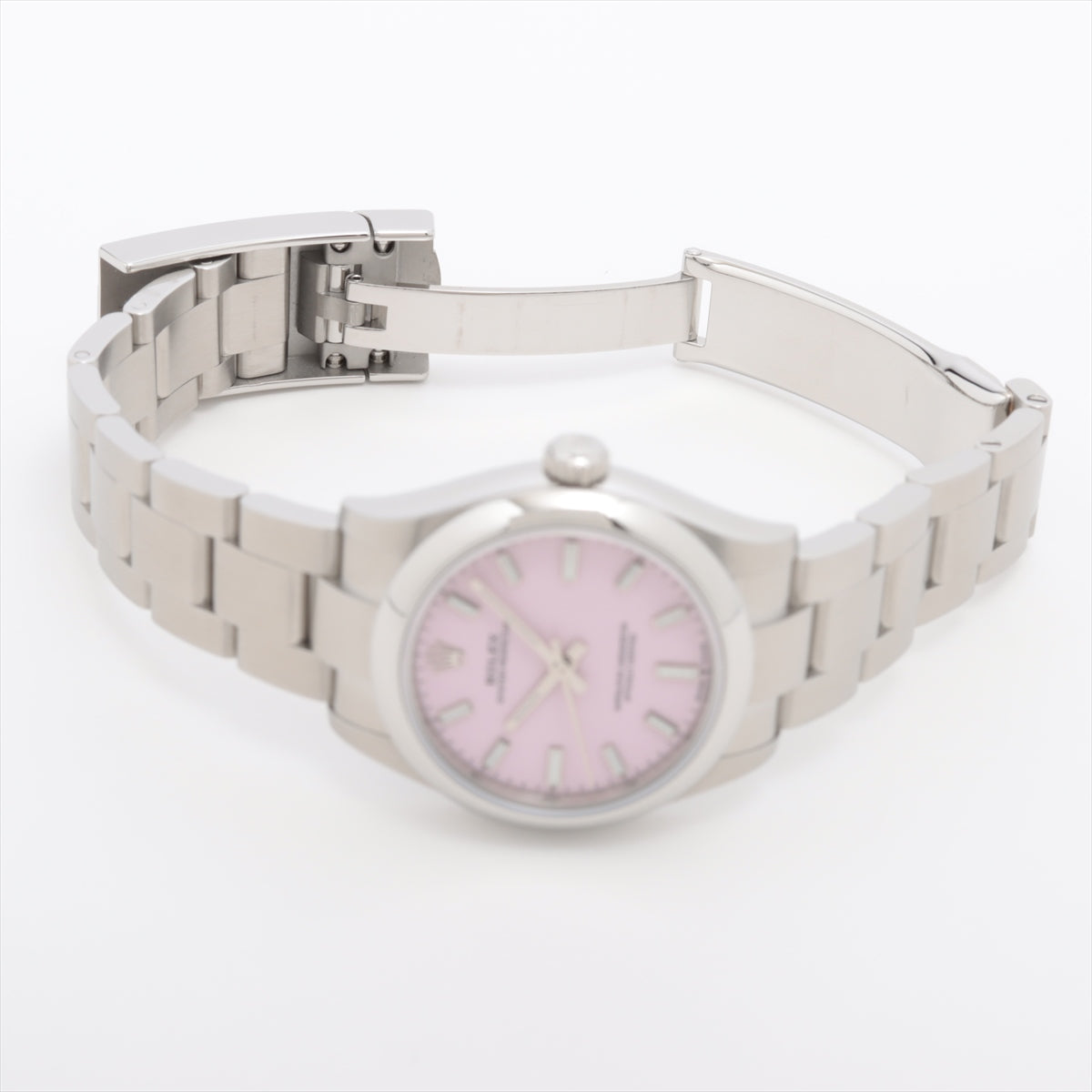 Rolex Oysters Perpetual 277200 SS AT Pink  s