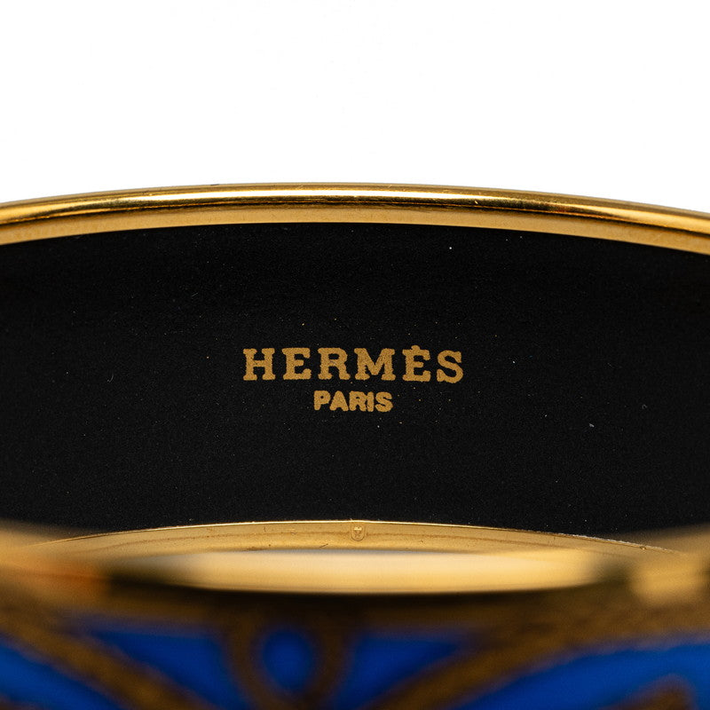 Hermes Emily GM White Horse Seven-Blood  Bungalow Blue G Mecca  Hermes