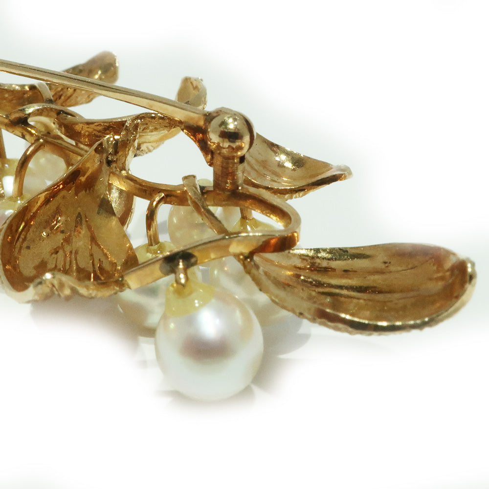 Jewelry Brooch Accessories K14 Pearl About 11.2g Beautiful High-end Natural Plants