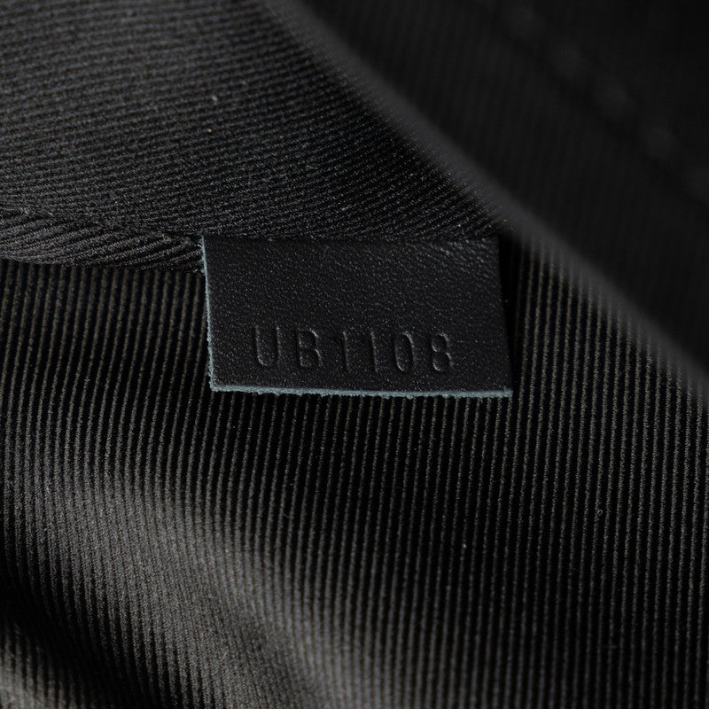 Louis Vuitton Monogram Shadow Posket Dialovery GM Backpack Clutch Black Leather Men Louis Vuitton