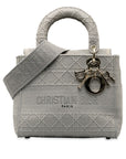 Dior Lady  Dior Handbag Shoulder Bag 2WAY Gr Linen  Dior