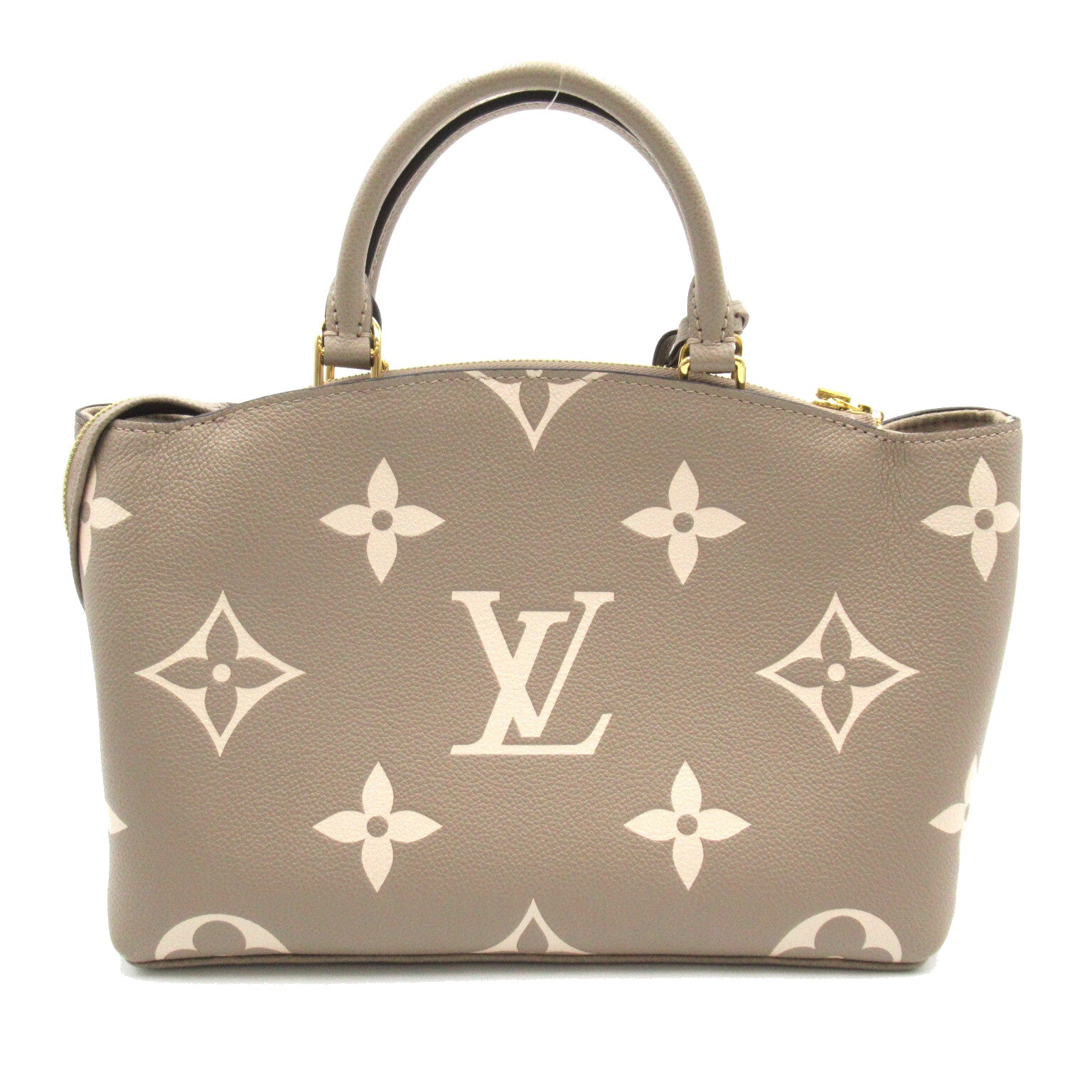 Louis Vuitton Louis Vuitton PM 2w Shoulder Bag Leather Monogram Emplant  Grey M58914