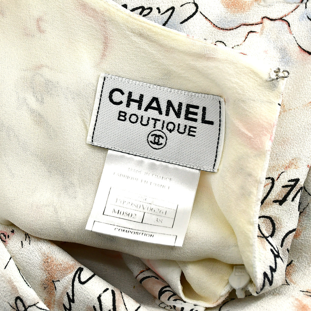 Chanel Dress White 98C 